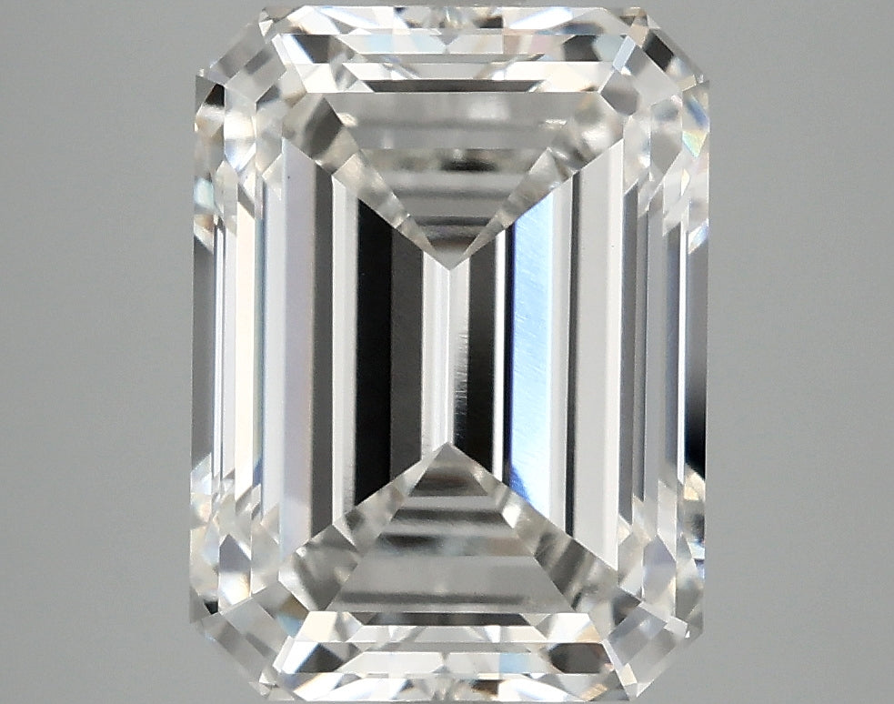 5.10 Carat G-VVS2 Emerald Lab Diamond