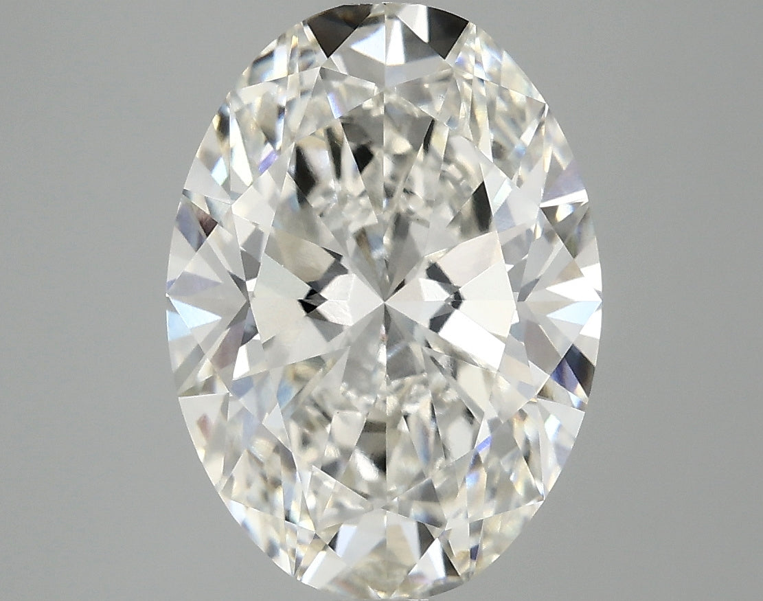 4.07 Carat G-VVS2 Oval Lab Diamond