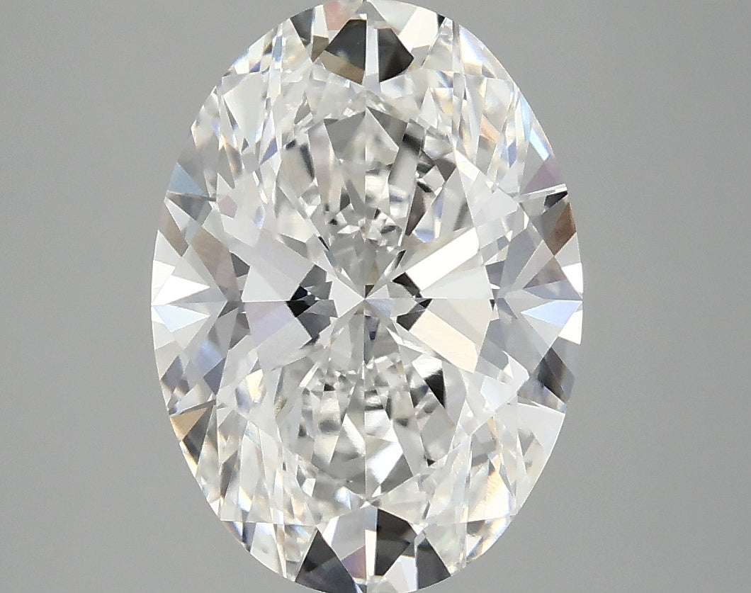 4.09 Carat E-VVS2 Oval Lab Diamond