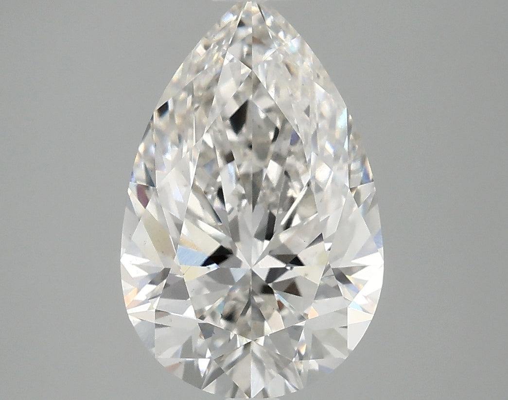 3.11 Carat F-VS2 Pear Lab Diamond