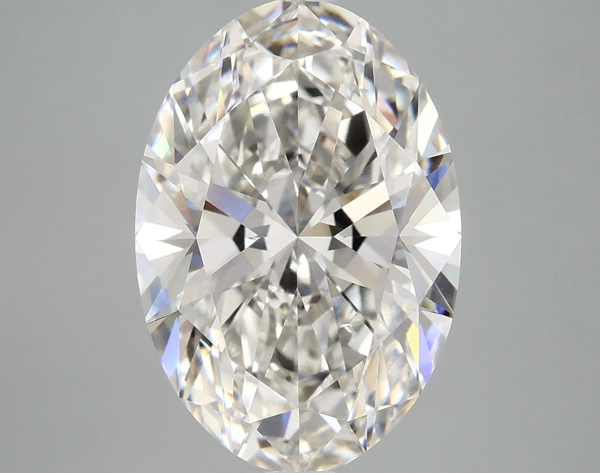 5.08 Carat G-VVS2 Oval Lab Diamond