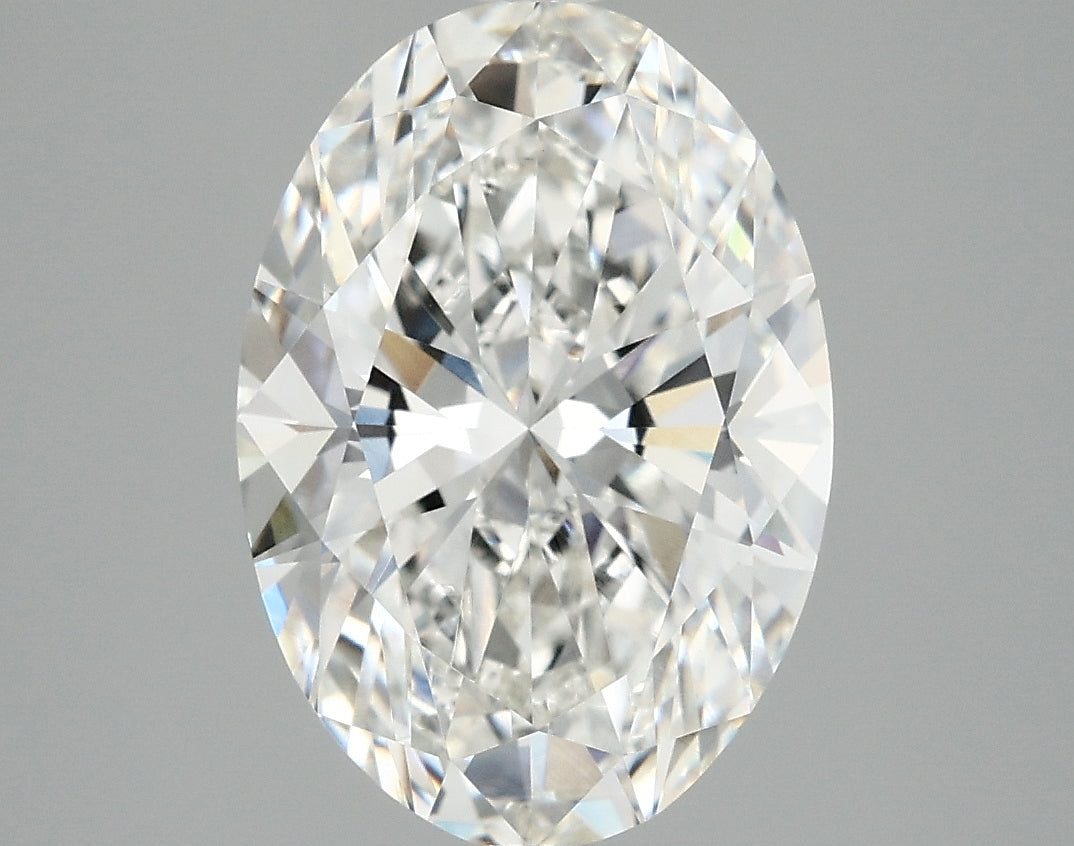 4.23 Carat F-VVS2 Oval Lab Diamond