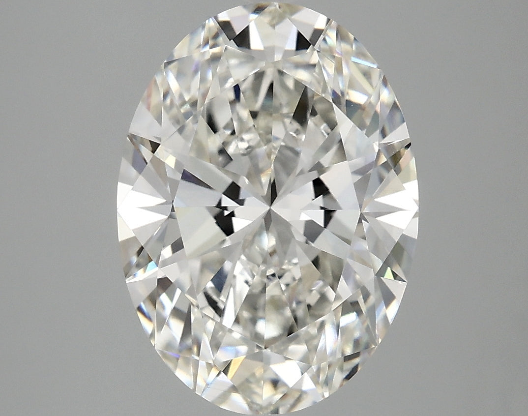 3.70 Carat G-VS1 Oval Lab Diamond