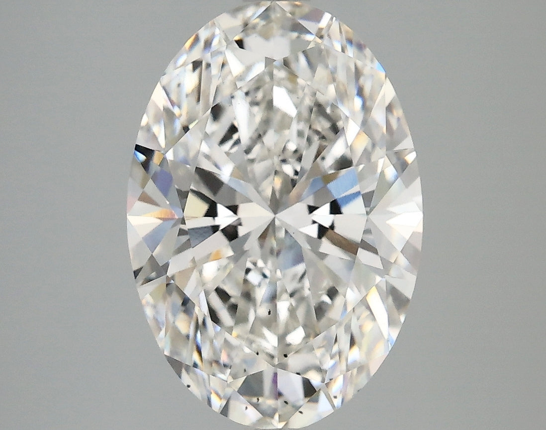 3.95 Carat F-VS2 Oval Lab Diamond