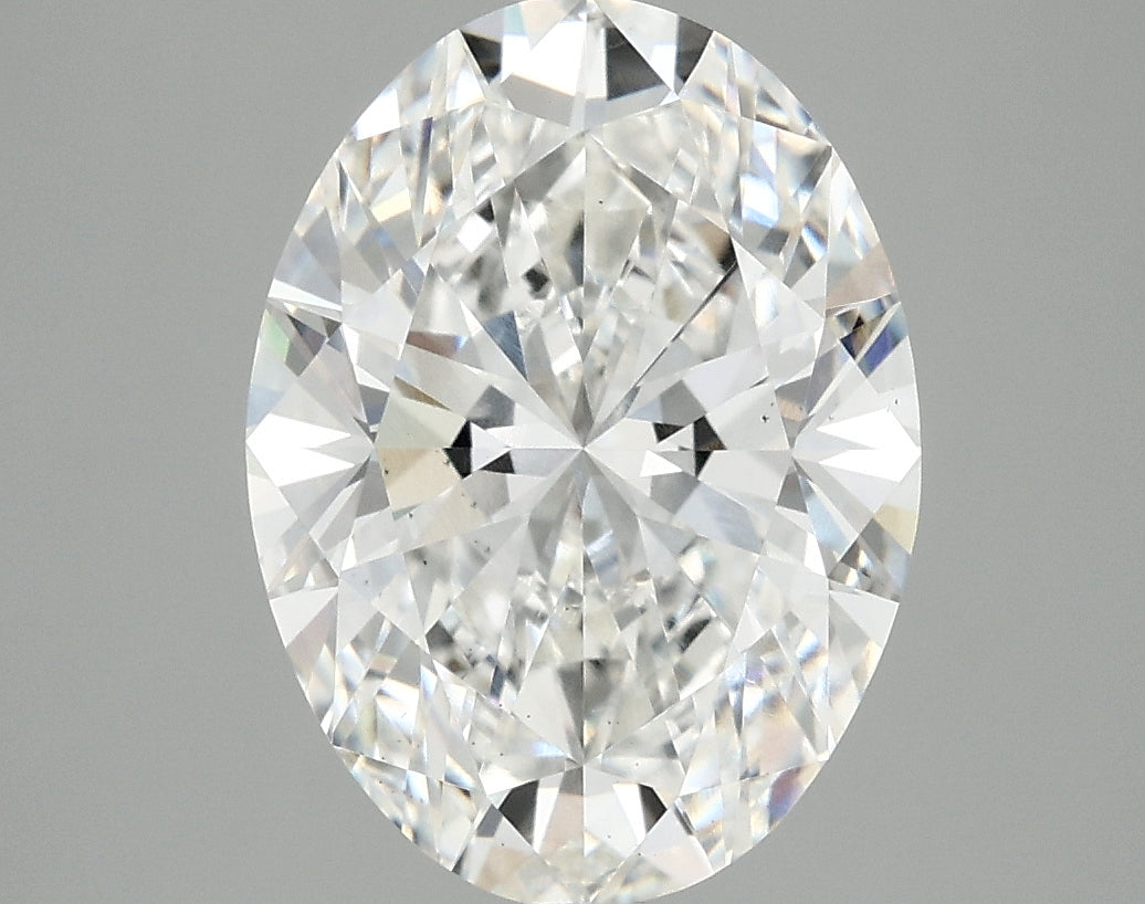3.82 Carat F-VS1 Oval Lab Diamond