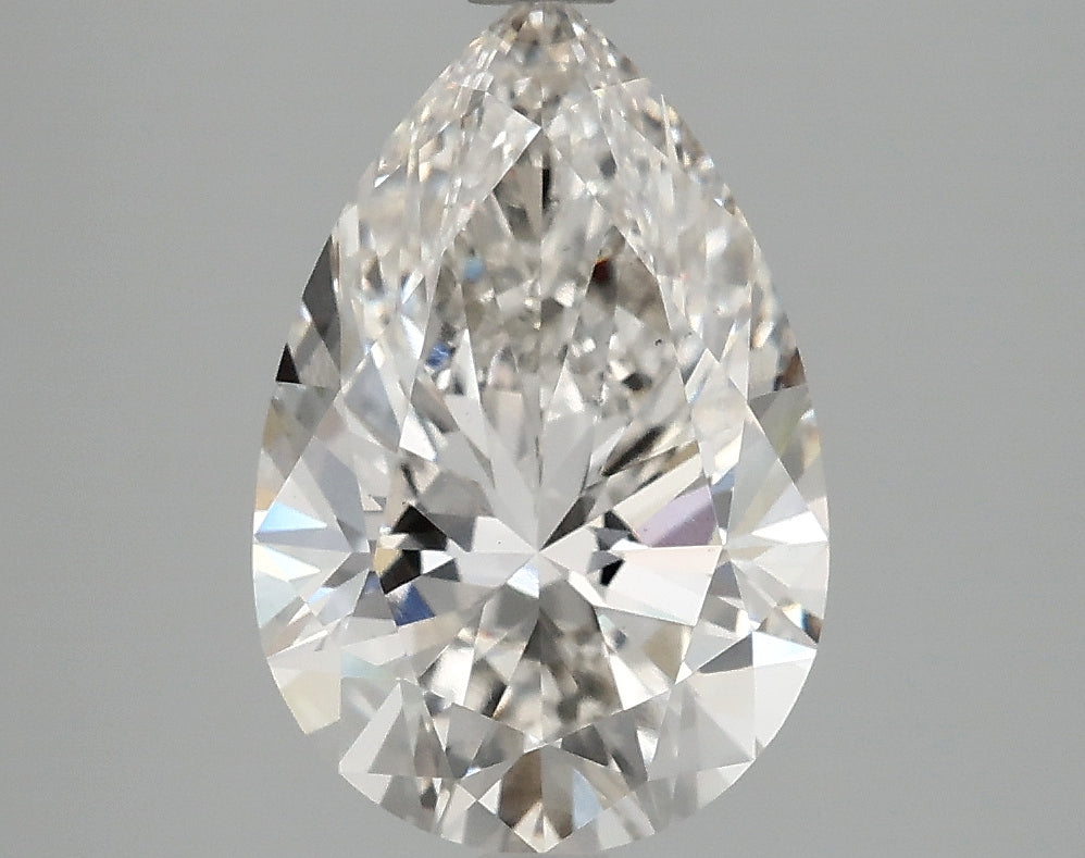 3.06 Carat G-VS1 Pear Lab Diamond