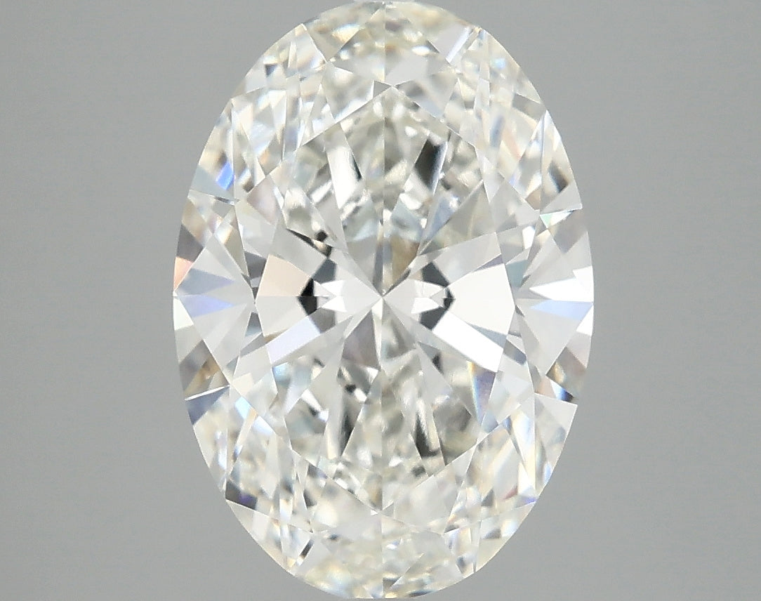 3.82 Carat G-VVS2 Oval Lab Diamond