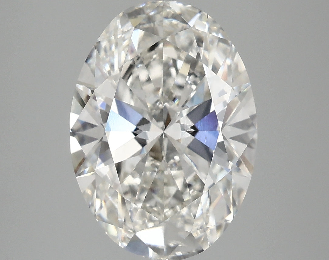 3.90 Carat F-VS2 Oval Lab Diamond