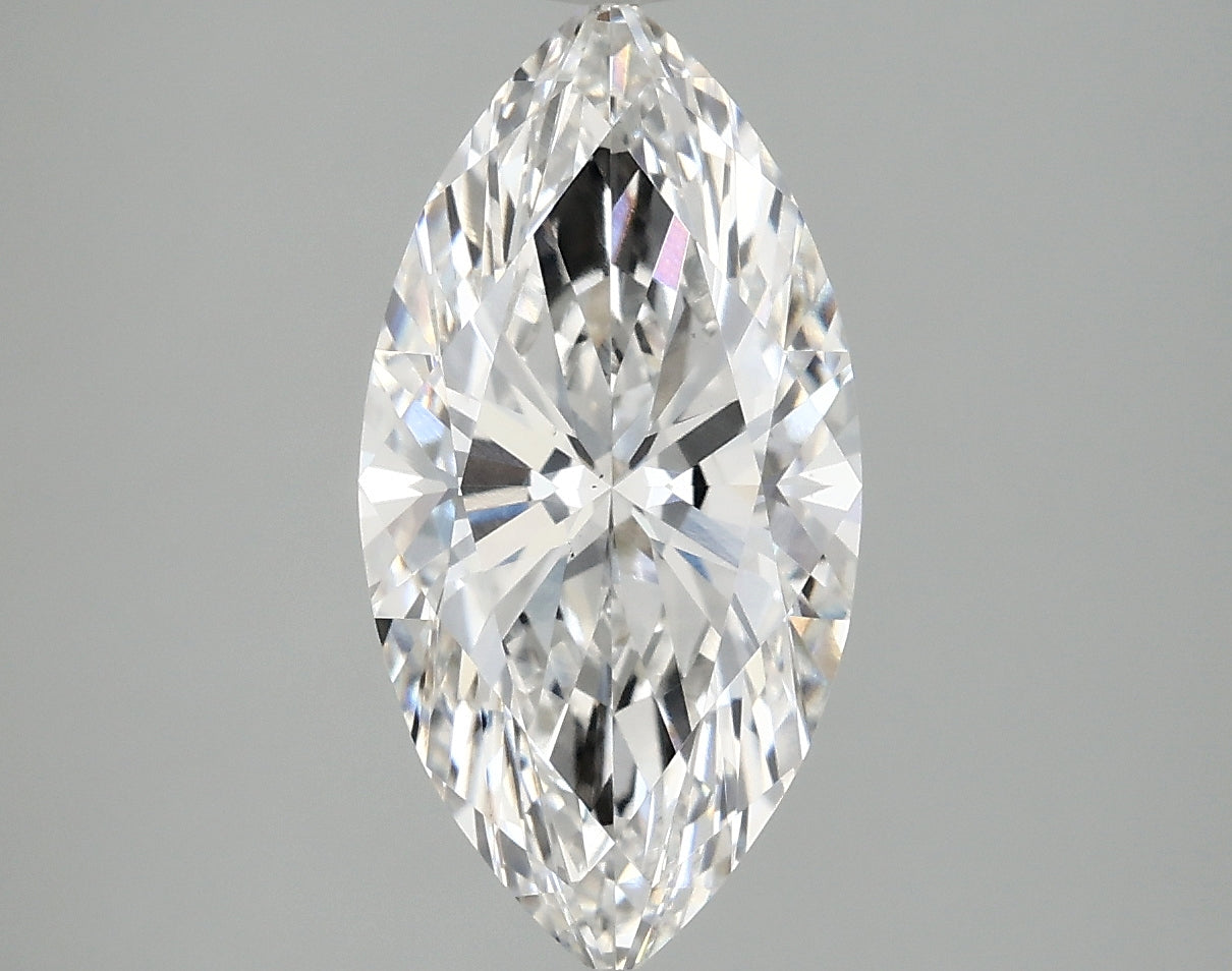 2.67 Carat F-VS1 Marquise Lab Diamond