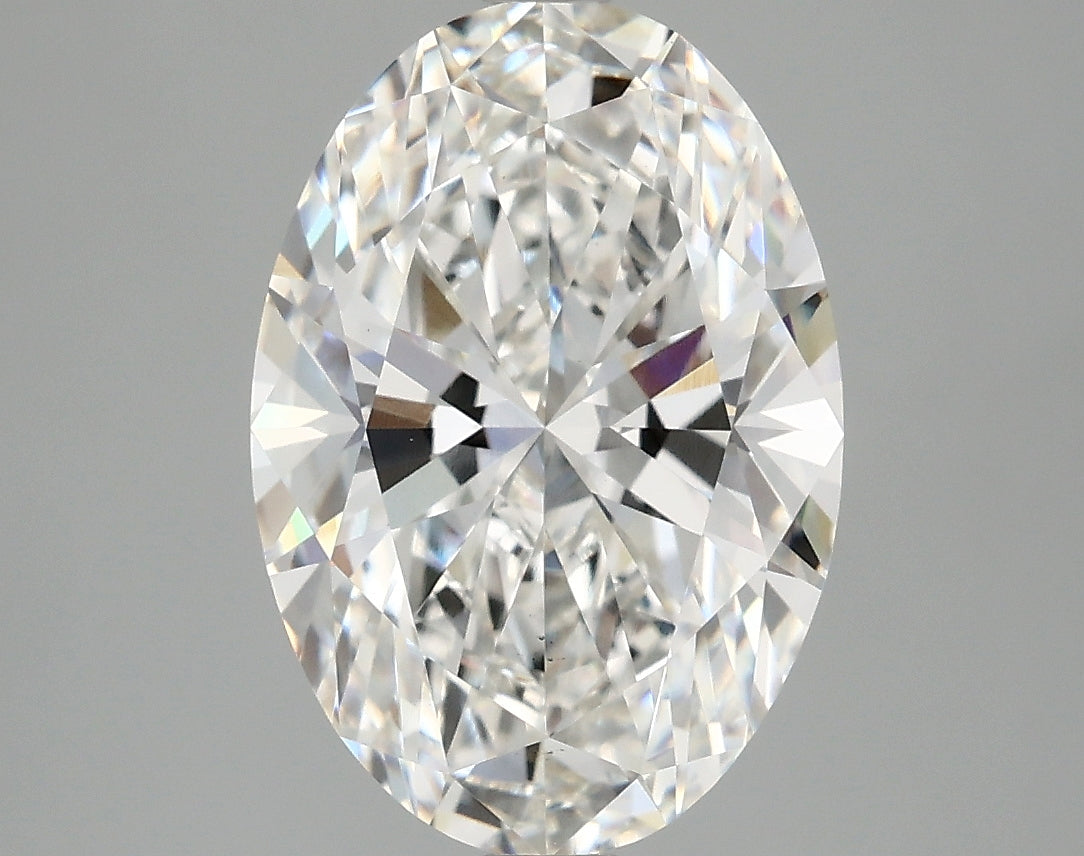 3.91 Carat F-VS1 Oval Lab Diamond