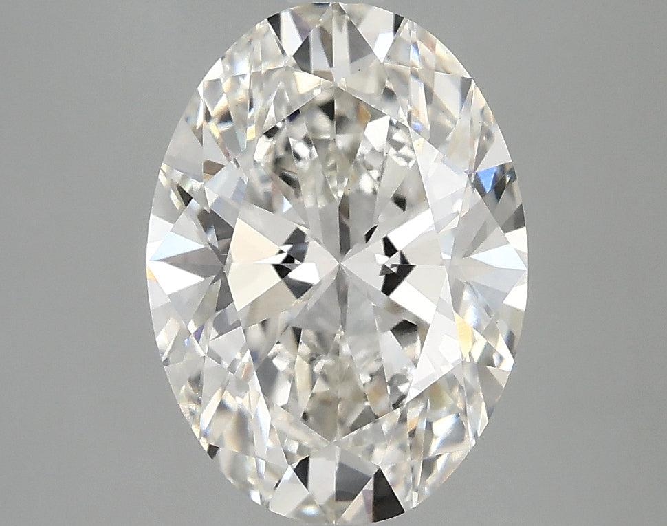 3.09 Carat G-VS1 Oval Lab Diamond