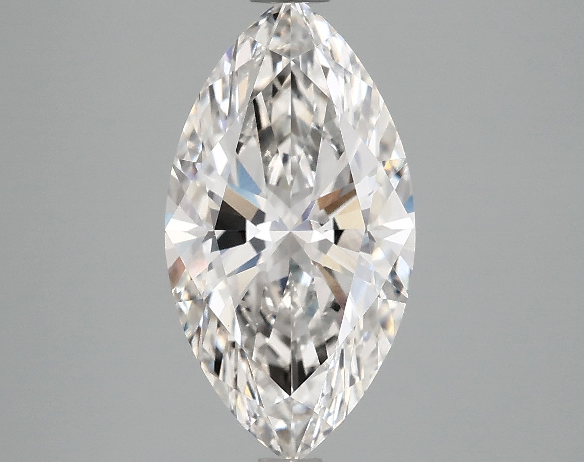 3.04 Carat G-VVS2 Marquise Lab Diamond