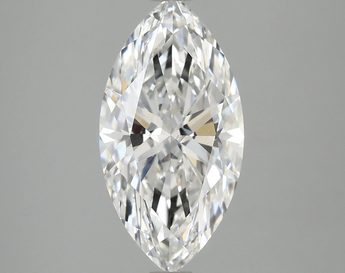 2.58 Carat F-VVS2 Marquise Lab Diamond
