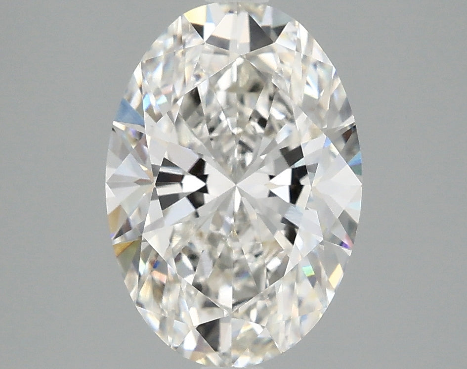2.67 Carat F-VVS2 Oval Lab Diamond