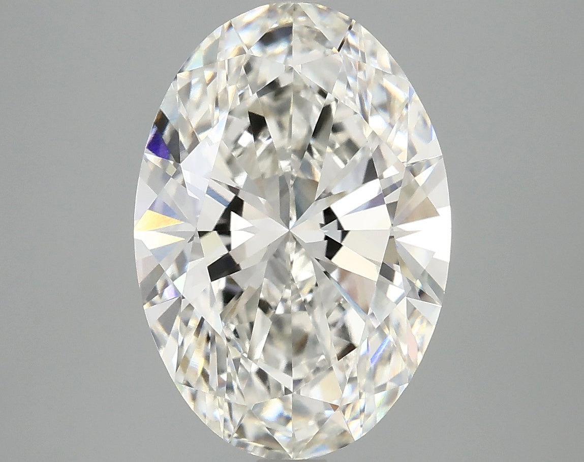 4.13 Carat G-VVS2 Oval Lab Diamond