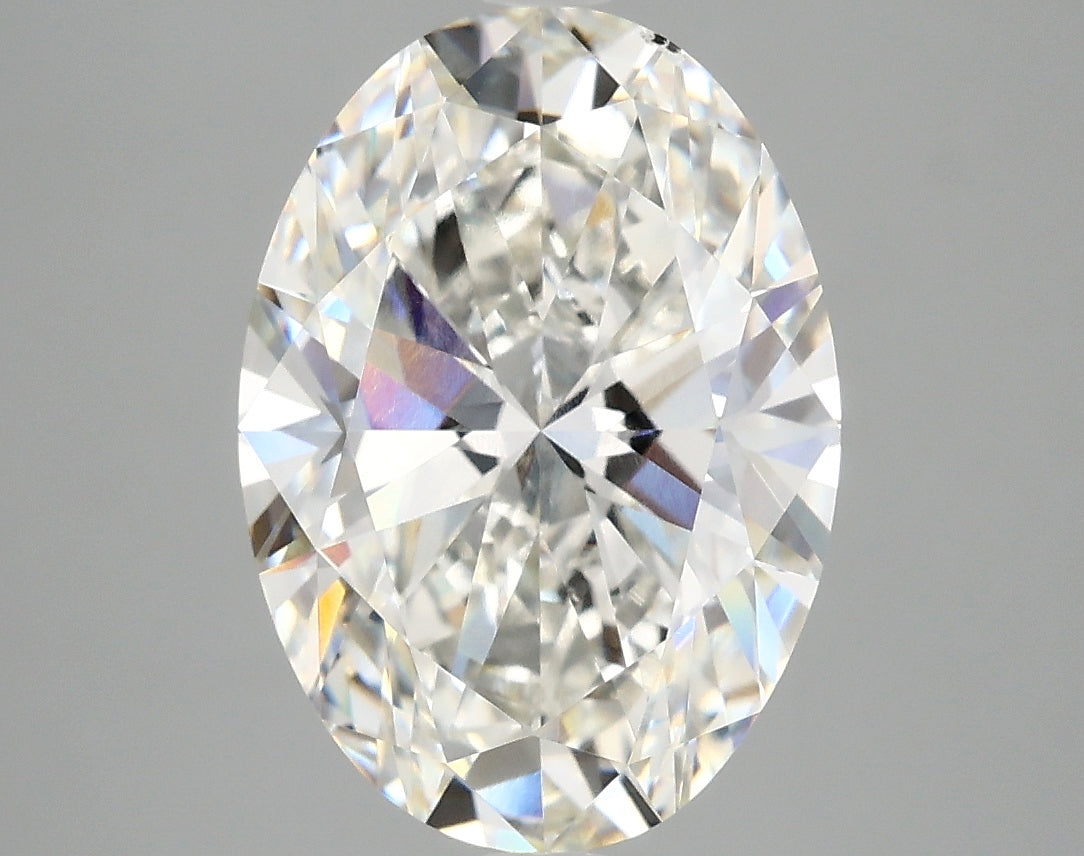 4.07 Carat G-VS2 Oval Lab Diamond