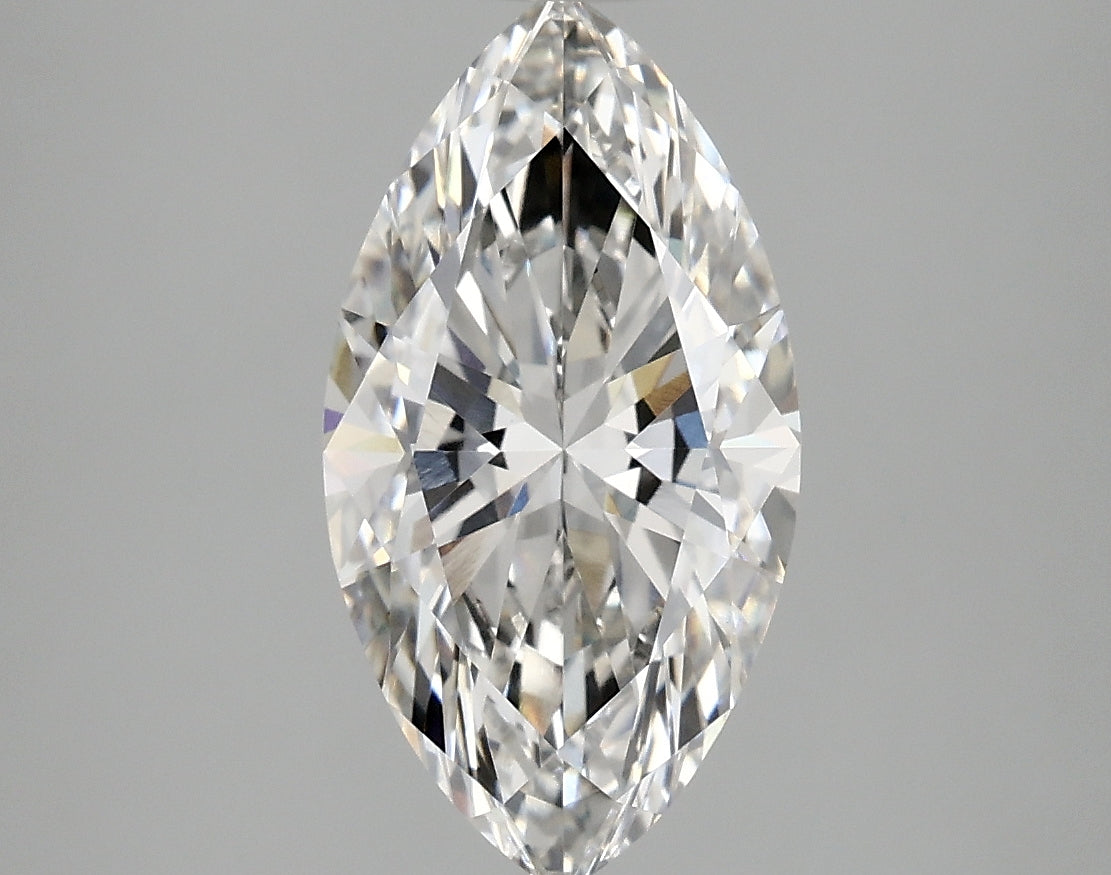 2.52 Carat F-VVS2 Marquise Lab Diamond