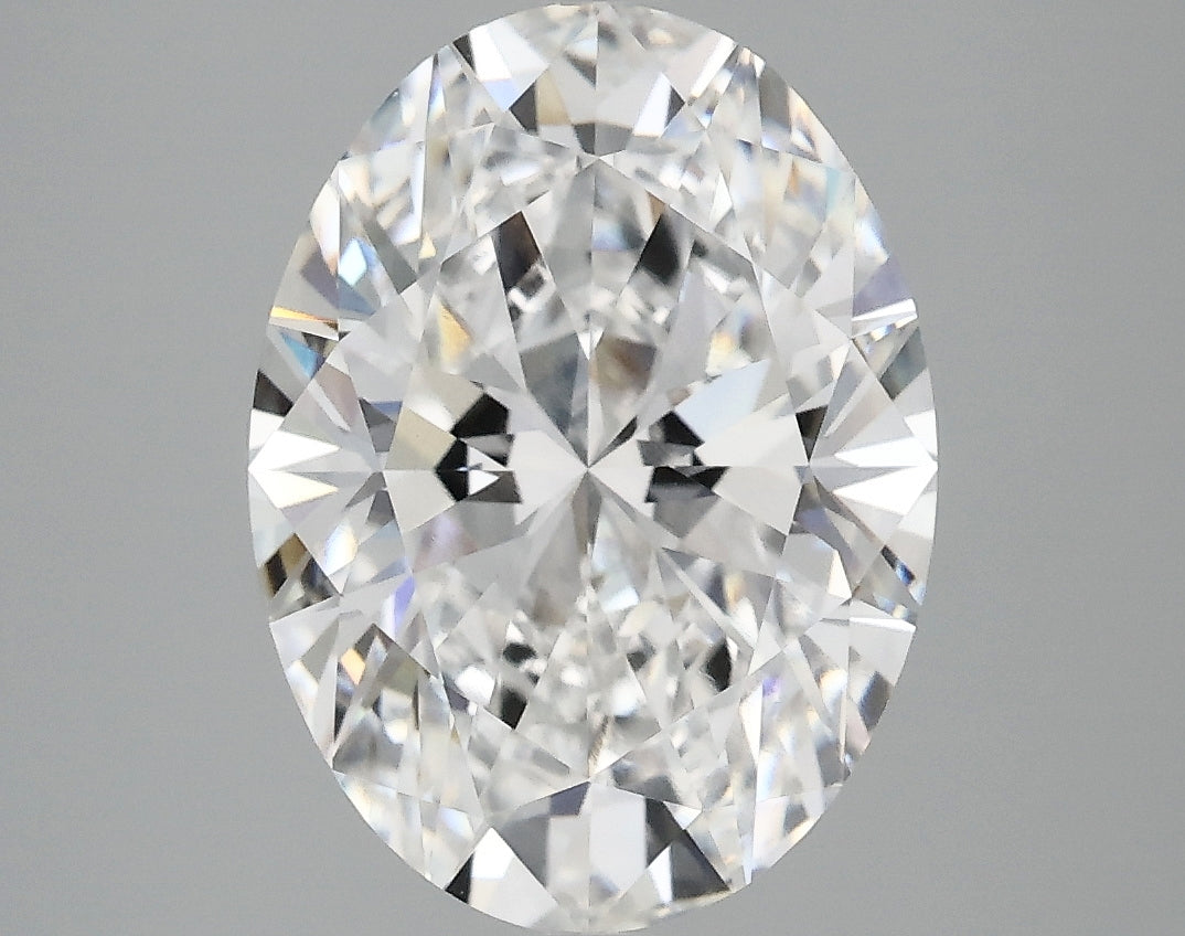 4.25 Carat E-VVS2 Oval Lab Diamond