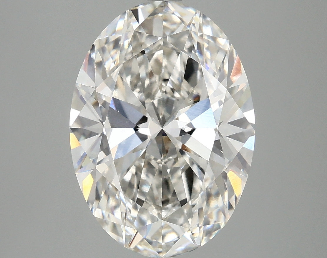4.21 Carat G-VS1 Oval Lab Diamond