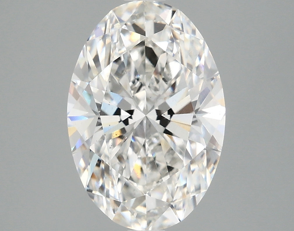 3.09 Carat F-VS2 Oval Lab Diamond