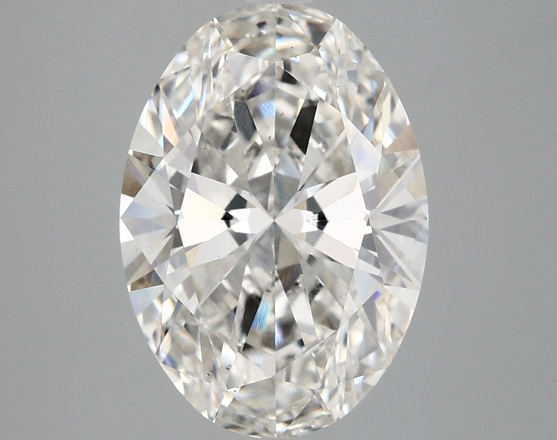 4.02 Carat G-VS2 Oval Lab Diamond
