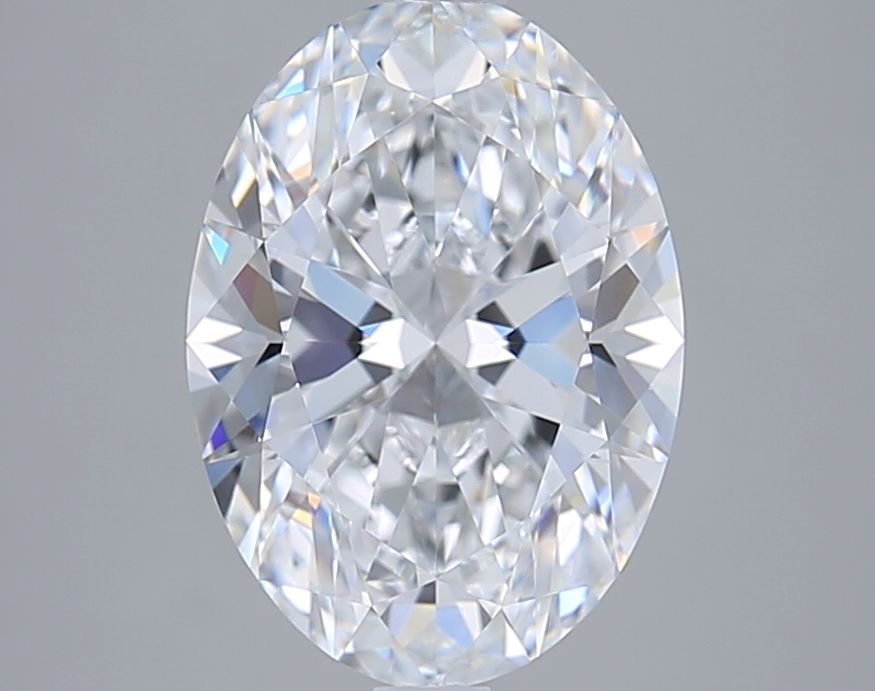 3.12 Carat D-VVS2 Oval Lab Diamond