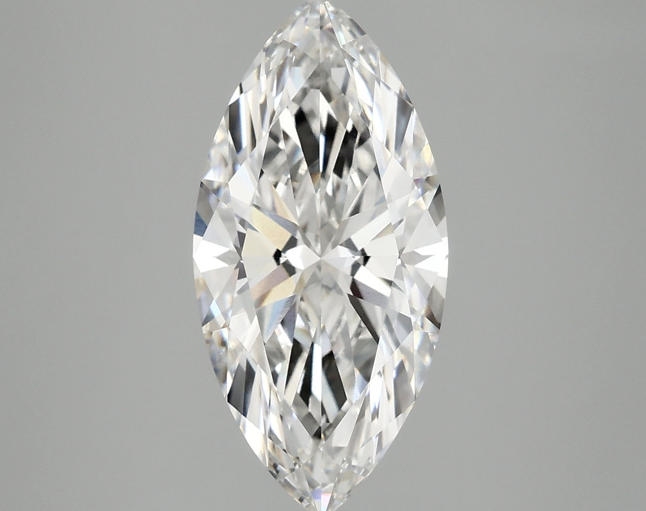 2.74 Carat F-VVS2 Marquise Lab Diamond