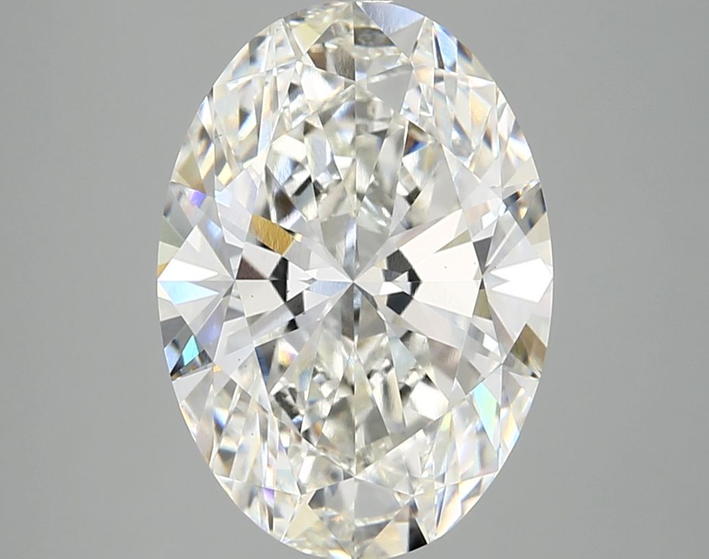 4.91 Carat F-VS1 Oval Lab Diamond