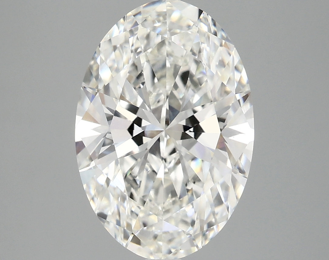 3.57 Carat G-VS1 Oval Lab Diamond