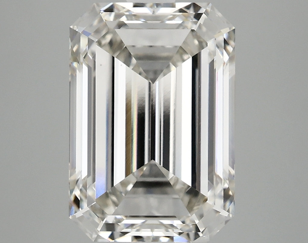 5.02 Carat G-VVS2 Emerald Lab Diamond