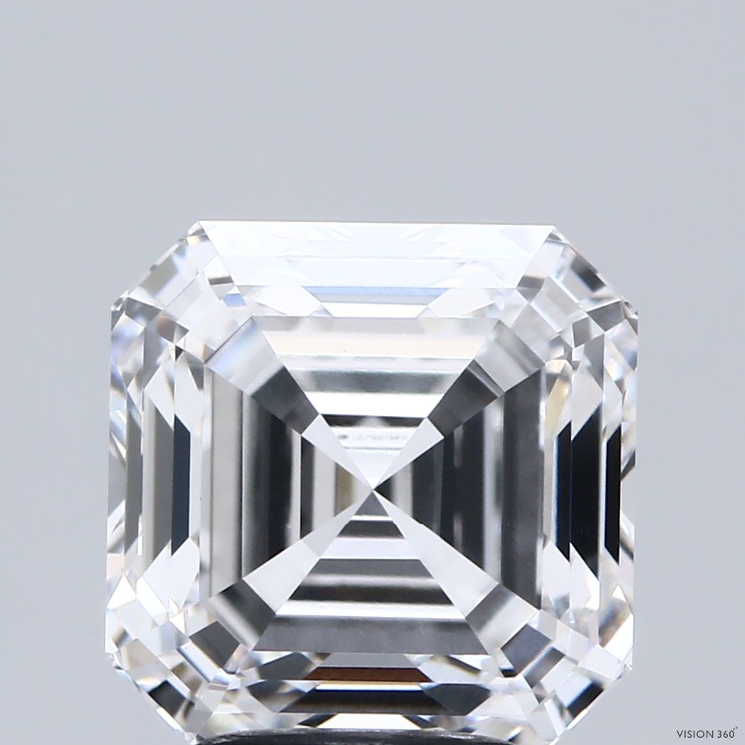 4.21 Carat E-VVS2 Asscher Lab Diamond