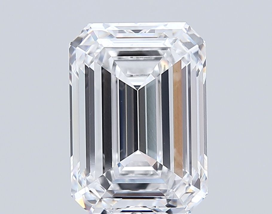 5.42 Carat D-VVS2 Emerald Lab Diamond