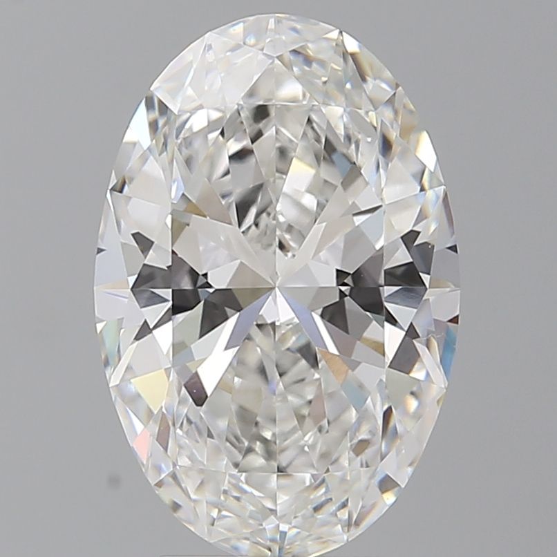 4.59 Carat E-VVS2 Oval Lab Diamond