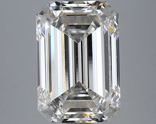 4.14 Carat H-VVS2 Emerald Lab Diamond