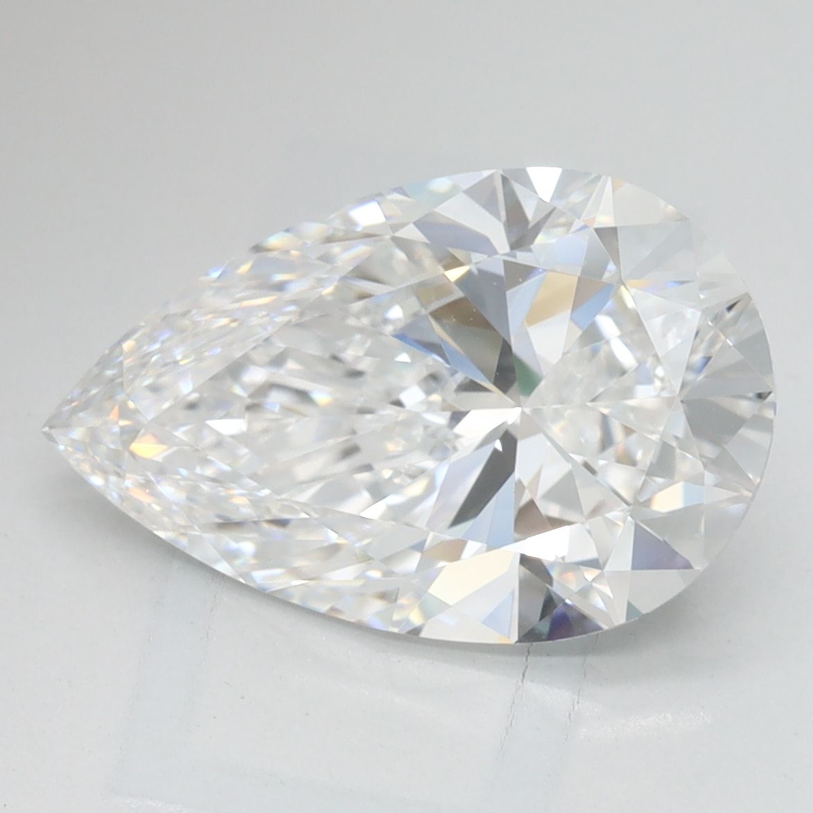 3.00 Carat D-VVS1 Pear Lab Diamond