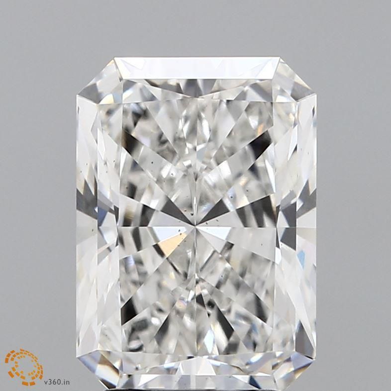 3.59 Carat G-VS2 Radiant Lab Diamond