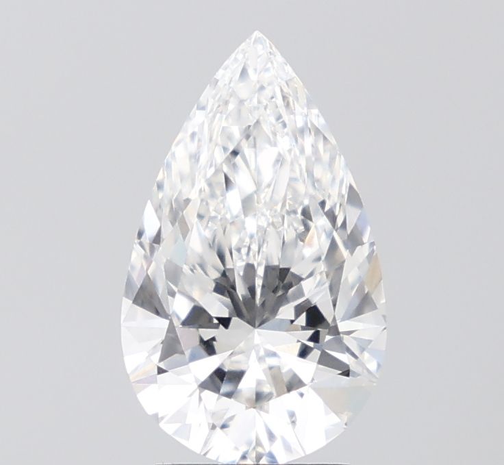 2.55 Carat E-VVS2 Pear Lab Diamond
