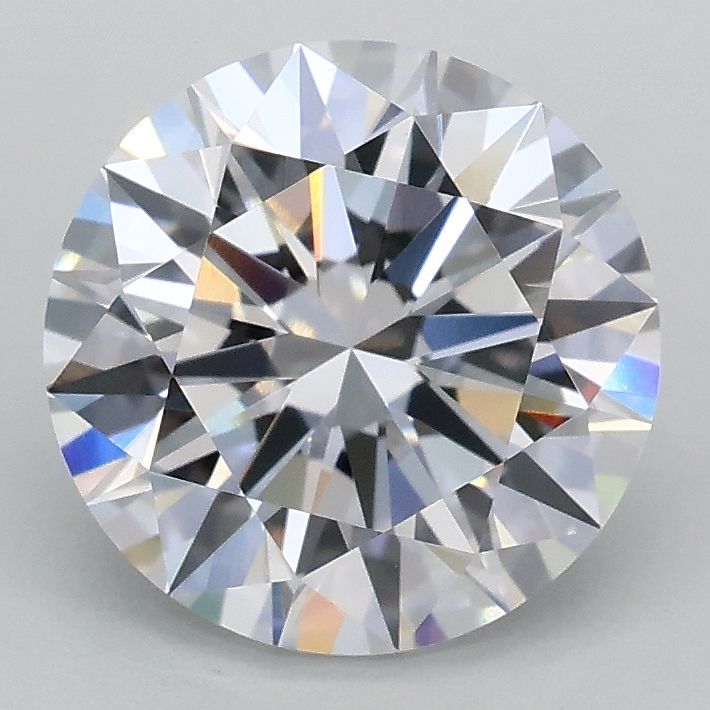 2.00 Carat D-VVS2 Round Lab Diamond