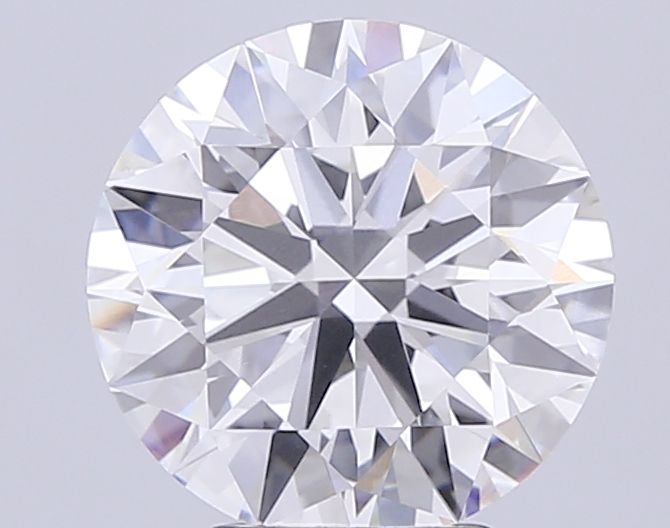 3.06 Carat G-VVS2 Round Lab Diamond