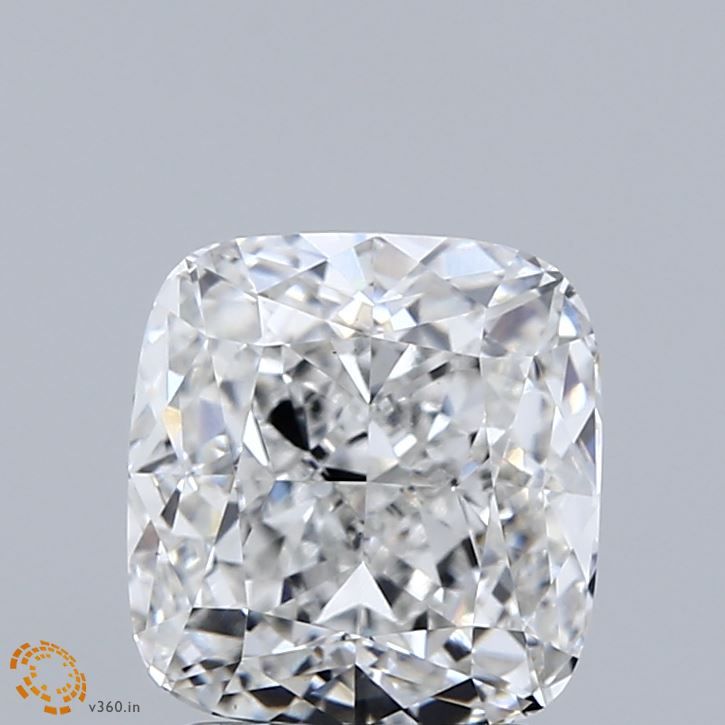 2.96 Carat F VS1 Cushion Lab Diamond