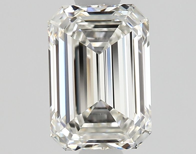 0.92 Carat H-VS1 Emerald Cut Diamond