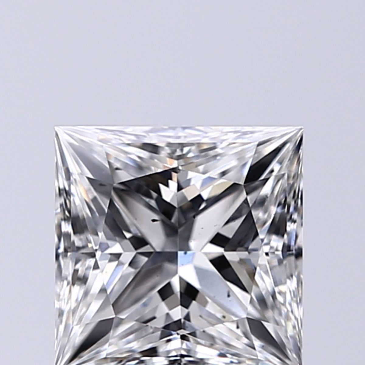 1.53 Carat E-SI1 Princess Lab Diamond
