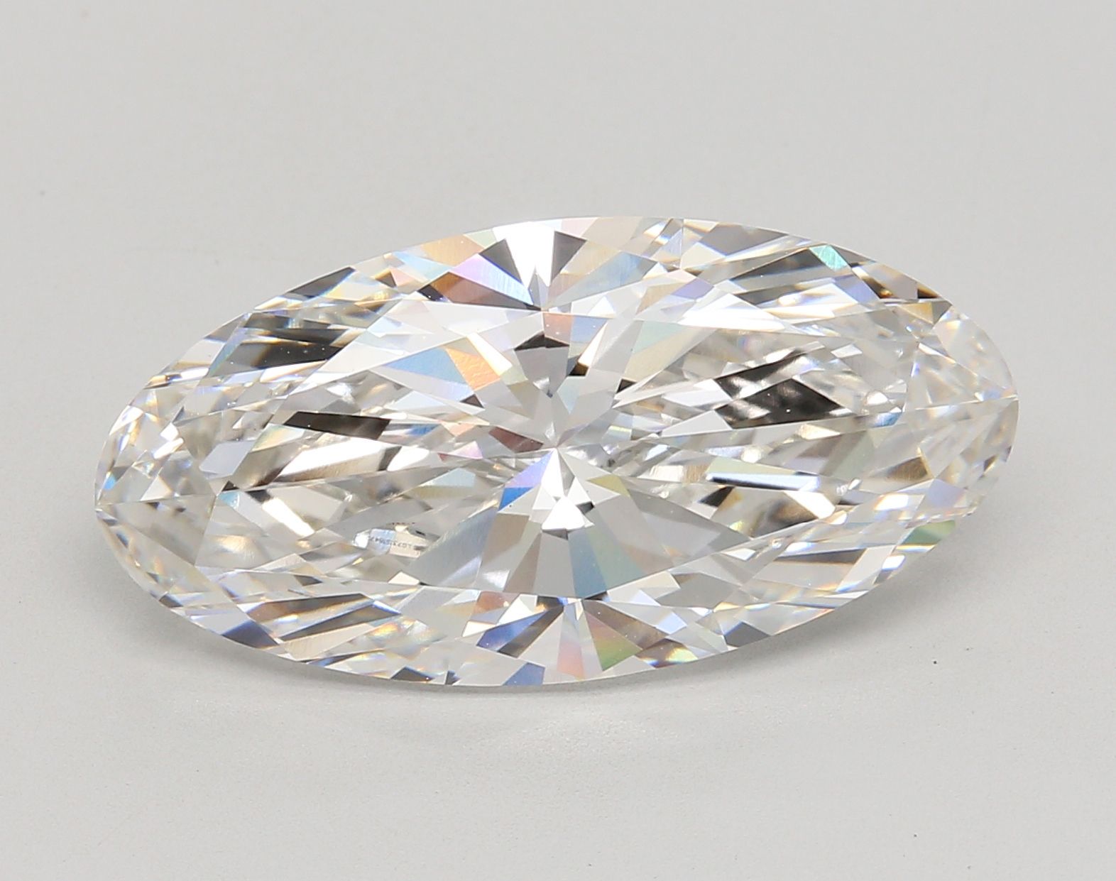 8.79 Carat F-VVS2 Oval Lab Diamond