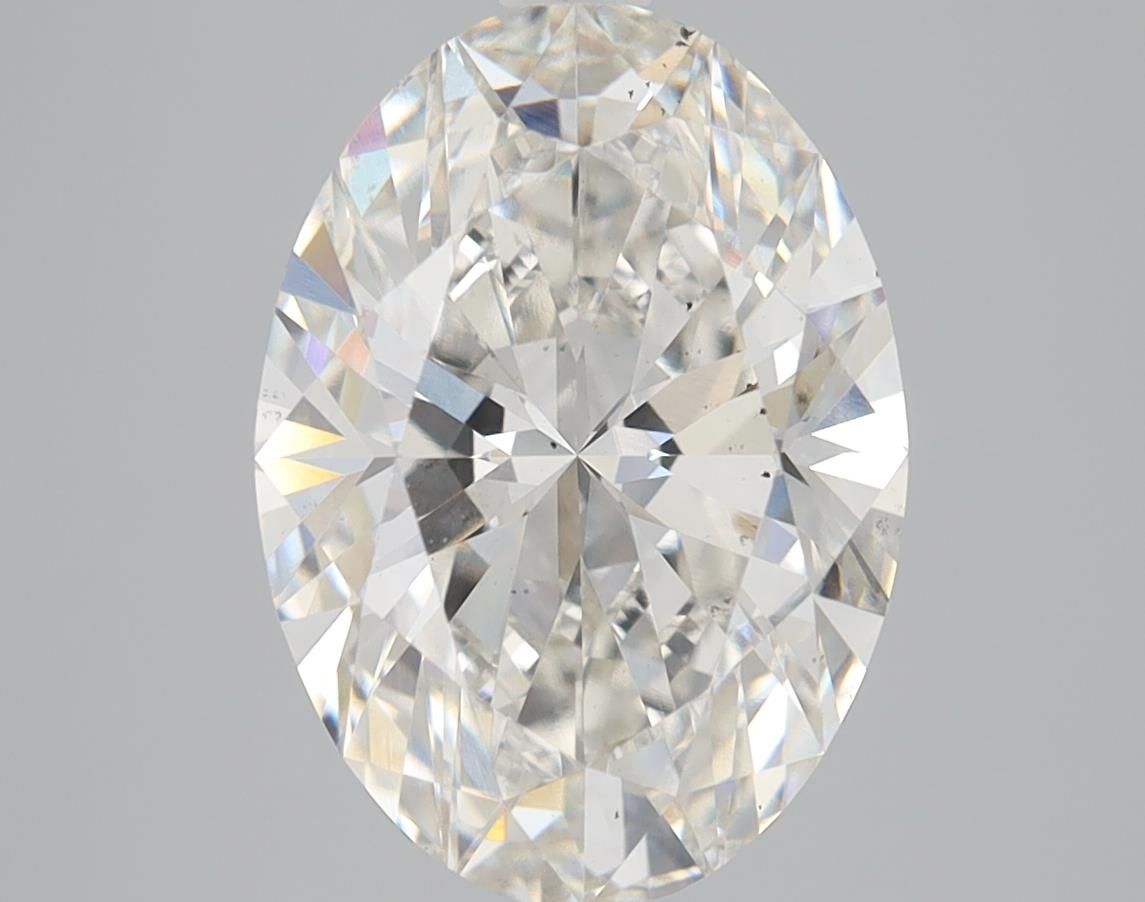 4.01 Carat H-VS2 Oval Lab Diamond