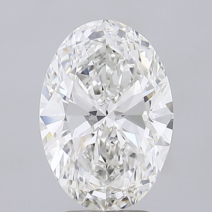 4.02 Carat G-VVS2 Oval Lab Diamond