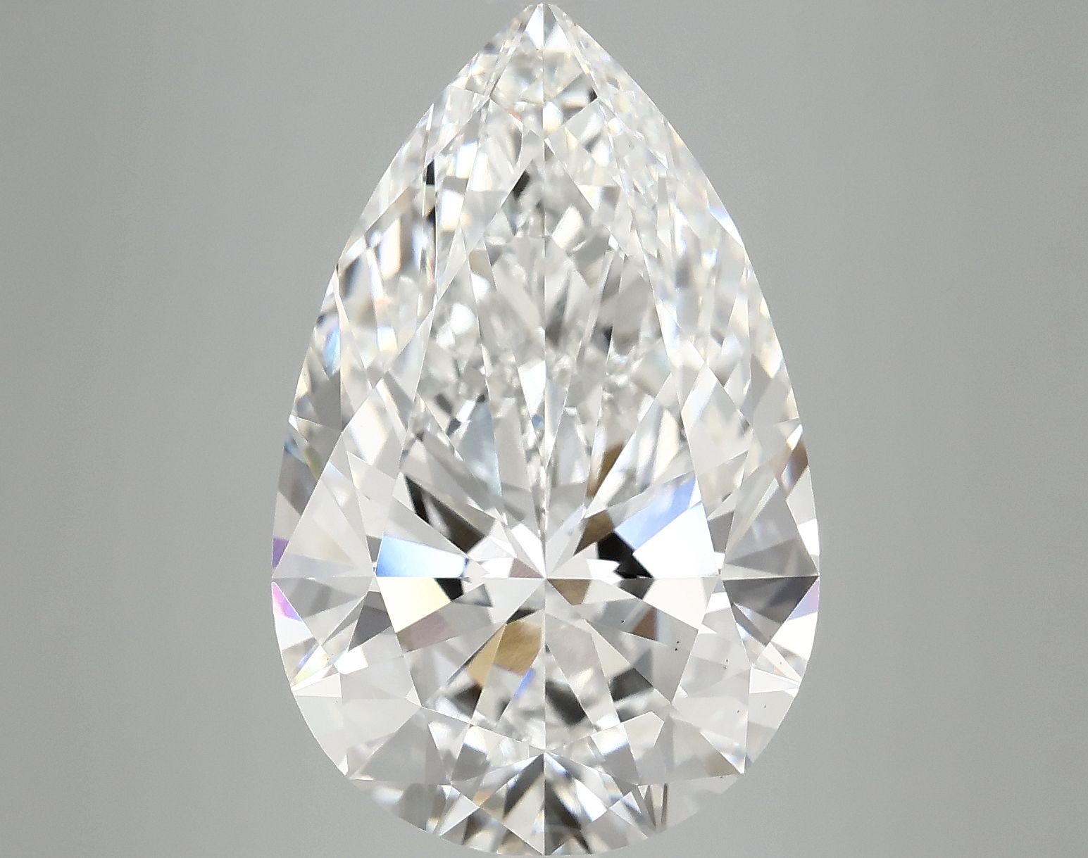 8.03 Carat F-VS1 Pear Lab Diamond