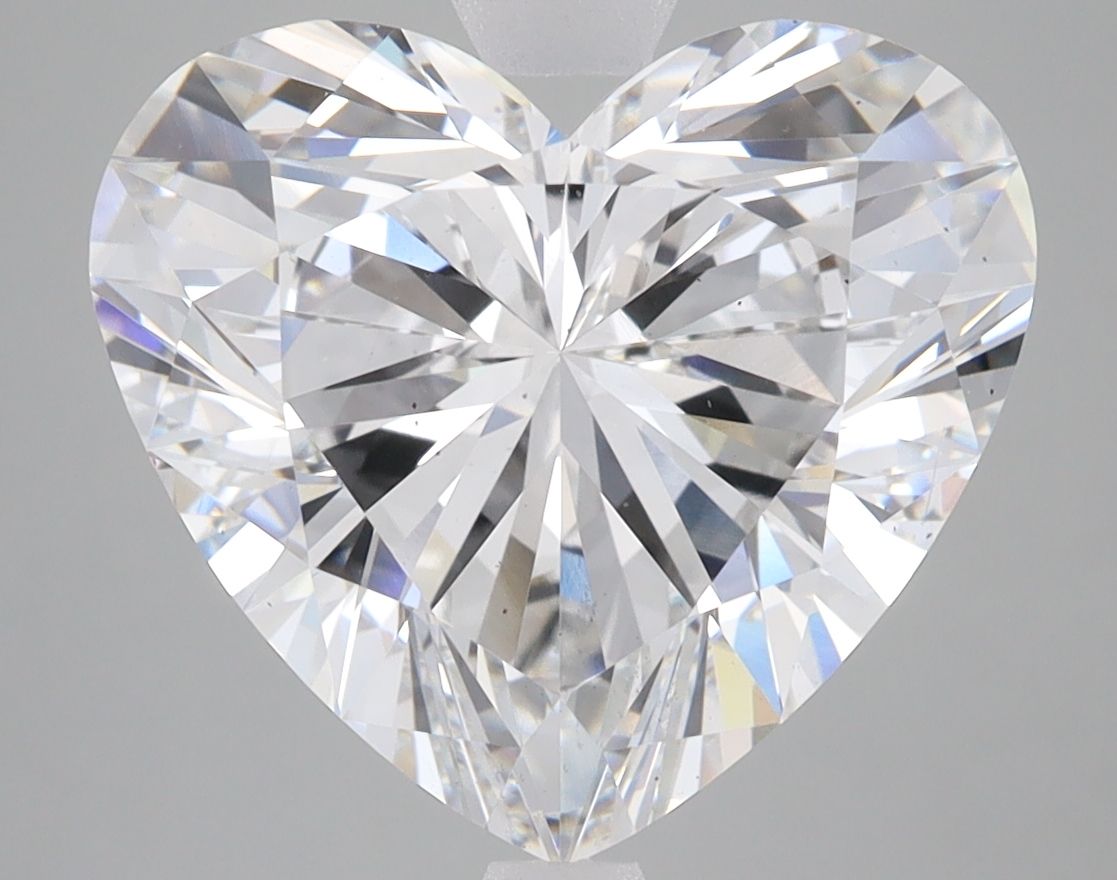 6.22 Carat F-SI1 Heart Lab Diamond