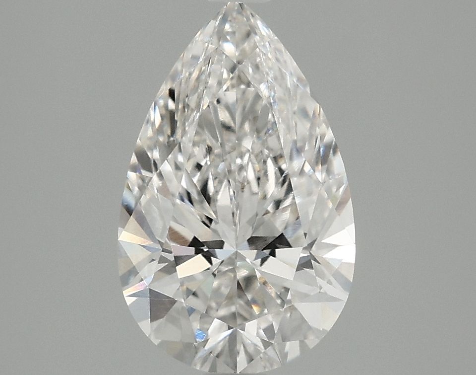 1.97 Carat F-VVS2 Pear Lab Diamond