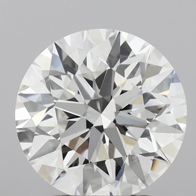 2.50 Carat F-VVS2 Round Lab Diamond