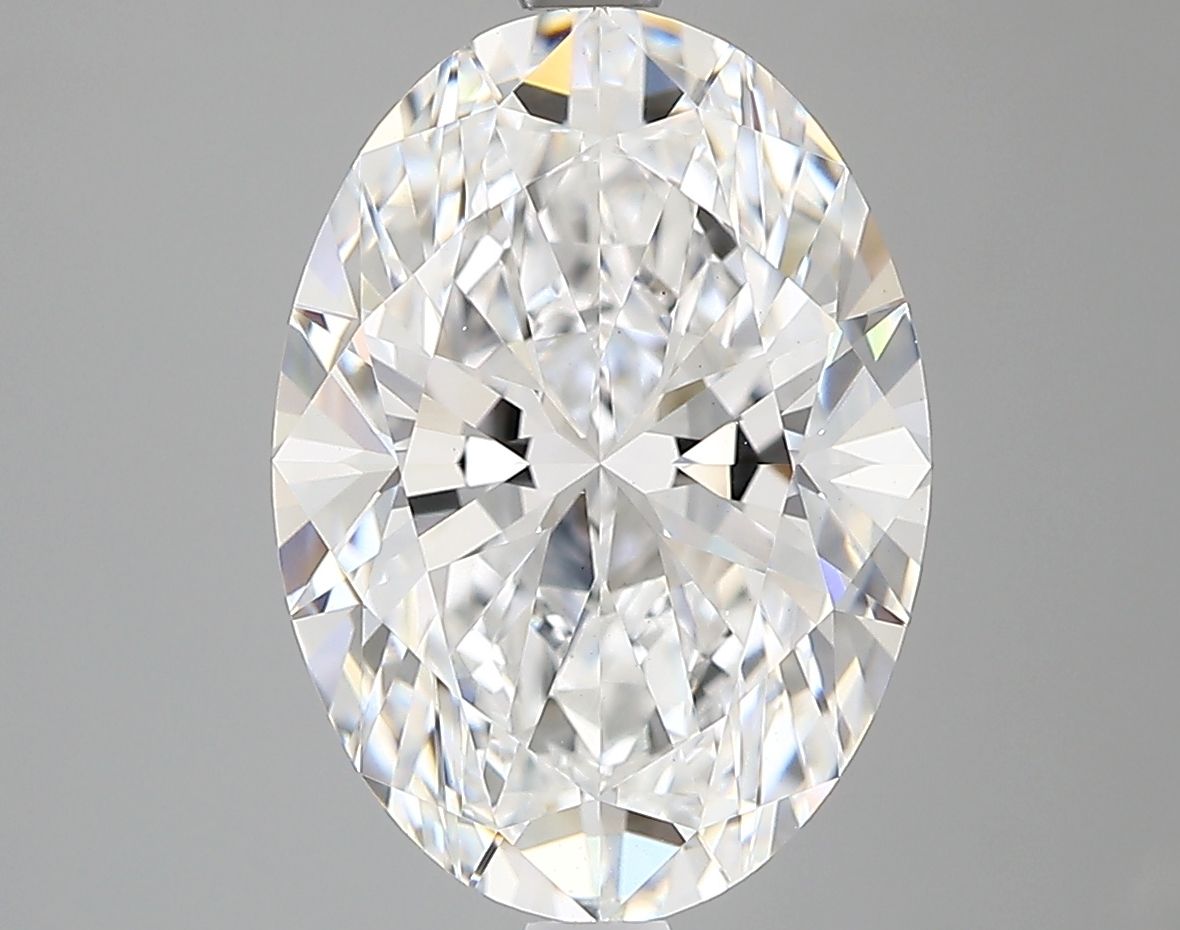 3.58 Carat E-VVS2 Oval Lab Diamond